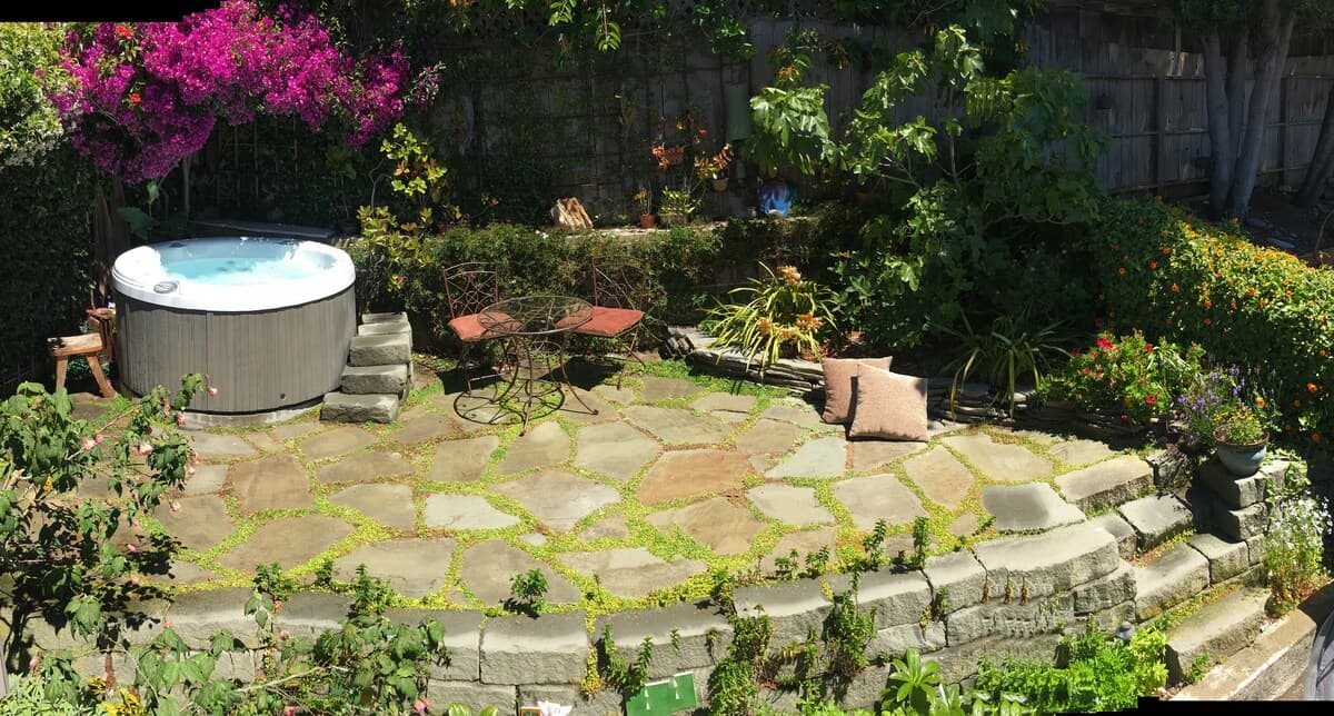 Mid-Century Modern Home with Hot Tub & Garden - Photo 21