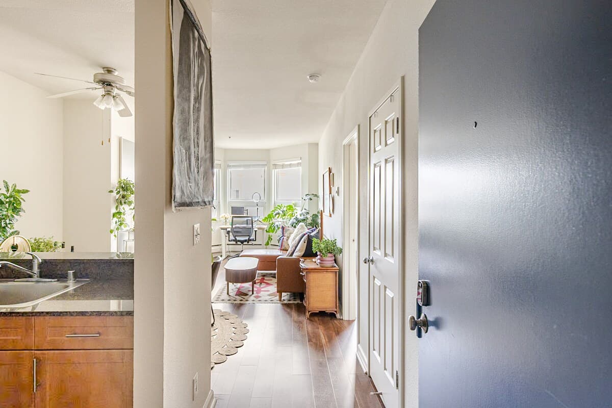 Sunlit Top-Floor 1BR w/ Pool View - Photo 3