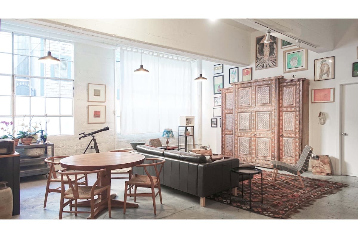 Private Light-filled Suite in Artist Loft - Photo 4