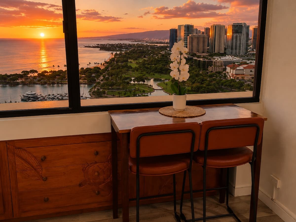 Condo in Honolulu · ★4.87 · 1 bedroom · 2 beds · 1 private bath - Photo 2