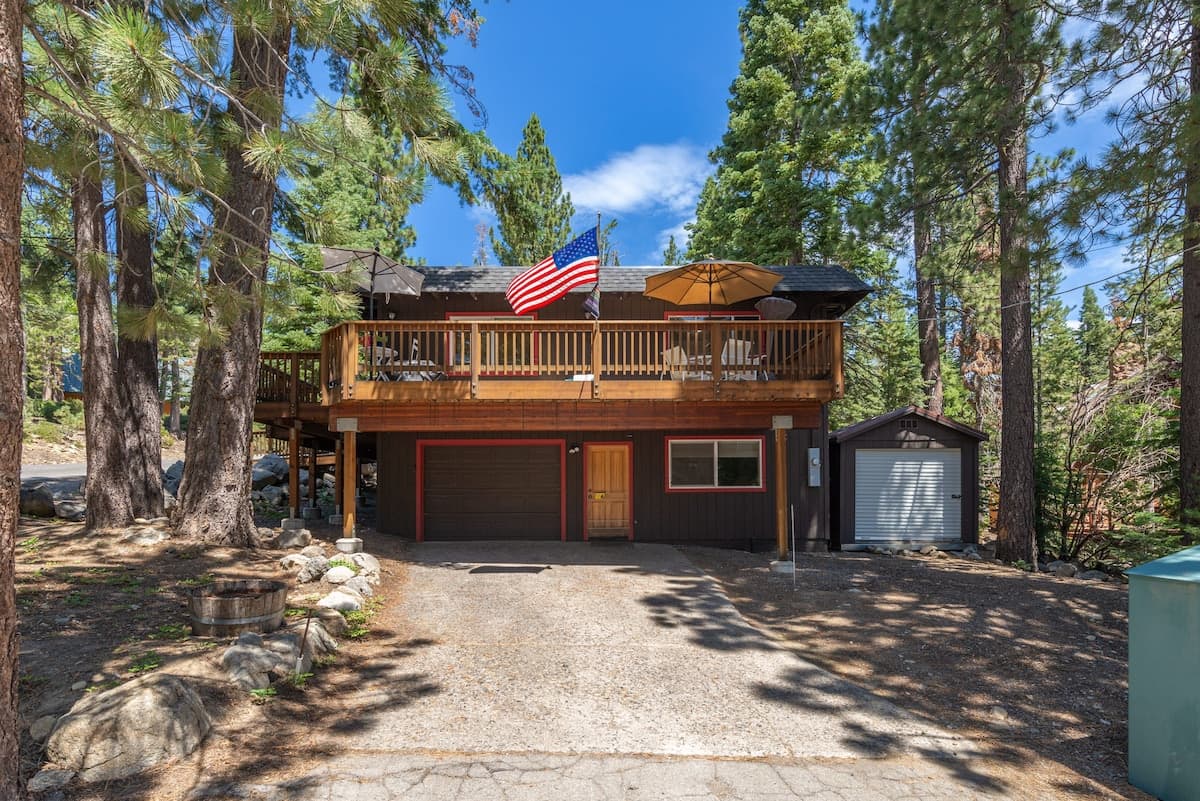 Lake & Mountain Retreat with Private Beach Access - Photo 1