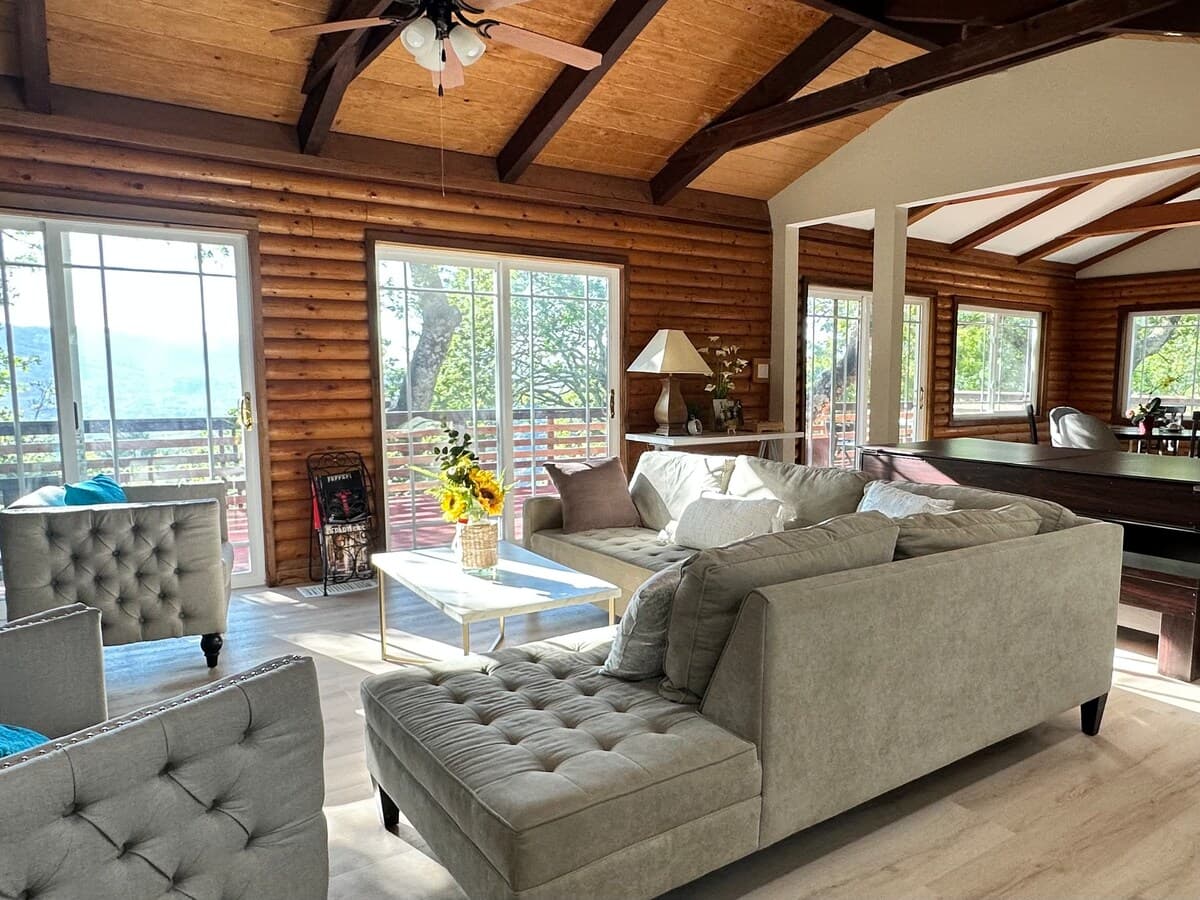 Hilltop Vineyard Cabin with Private Guest Suite - Photo 4