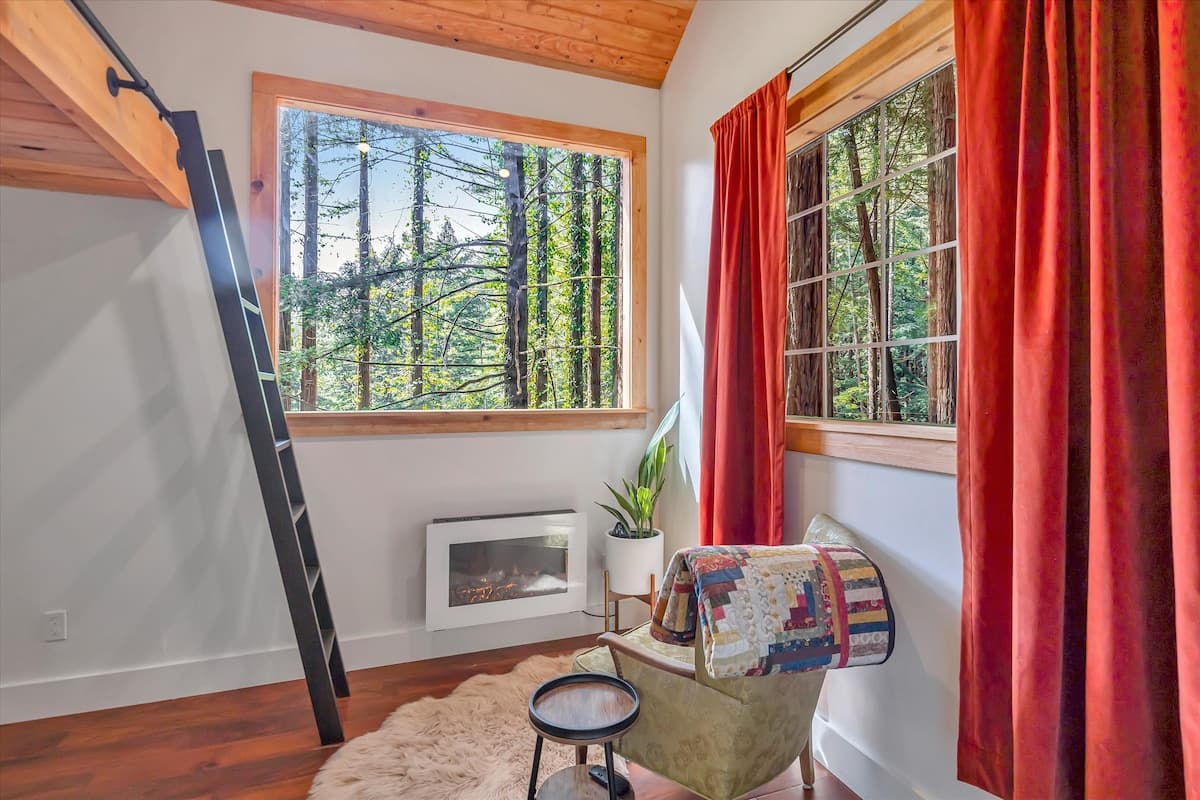 Redwood Treehouse Retreat with Sauna - Photo 1