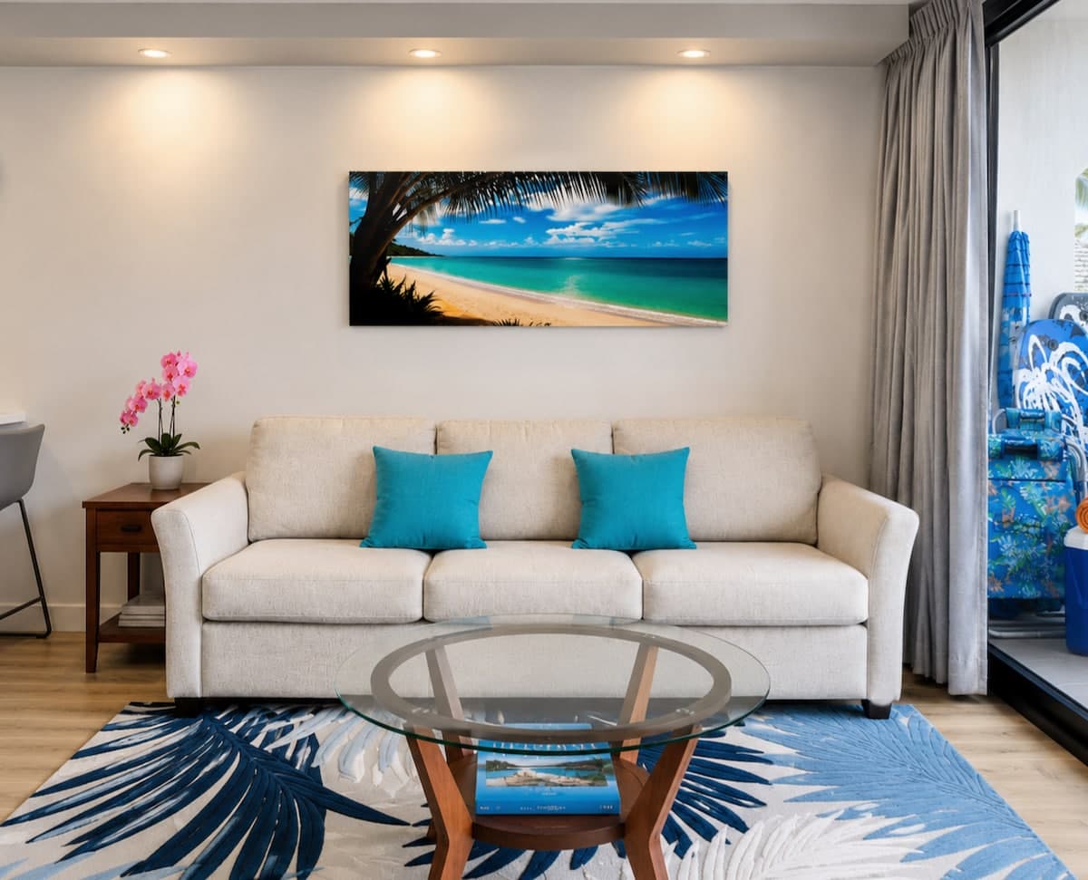Condo in Honolulu · ★4.96 · 1 bedroom · 2 beds · 1 private bath - Photo 3