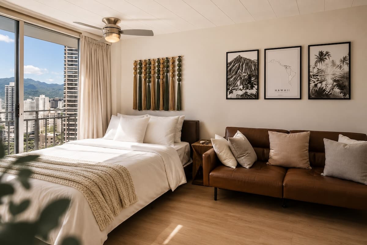 Condo in Honolulu · ★5.0 · Studio · 1 bed · 1 private bath - Photo 5