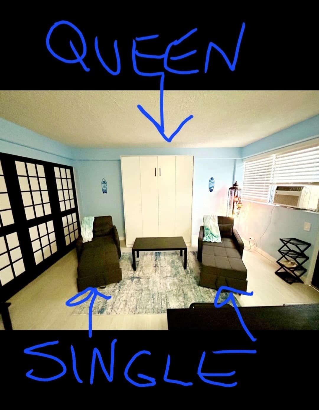 Condo in Honolulu · ★4.88 · 1 bedroom · 4 beds · 1 private bath - Photo 3
