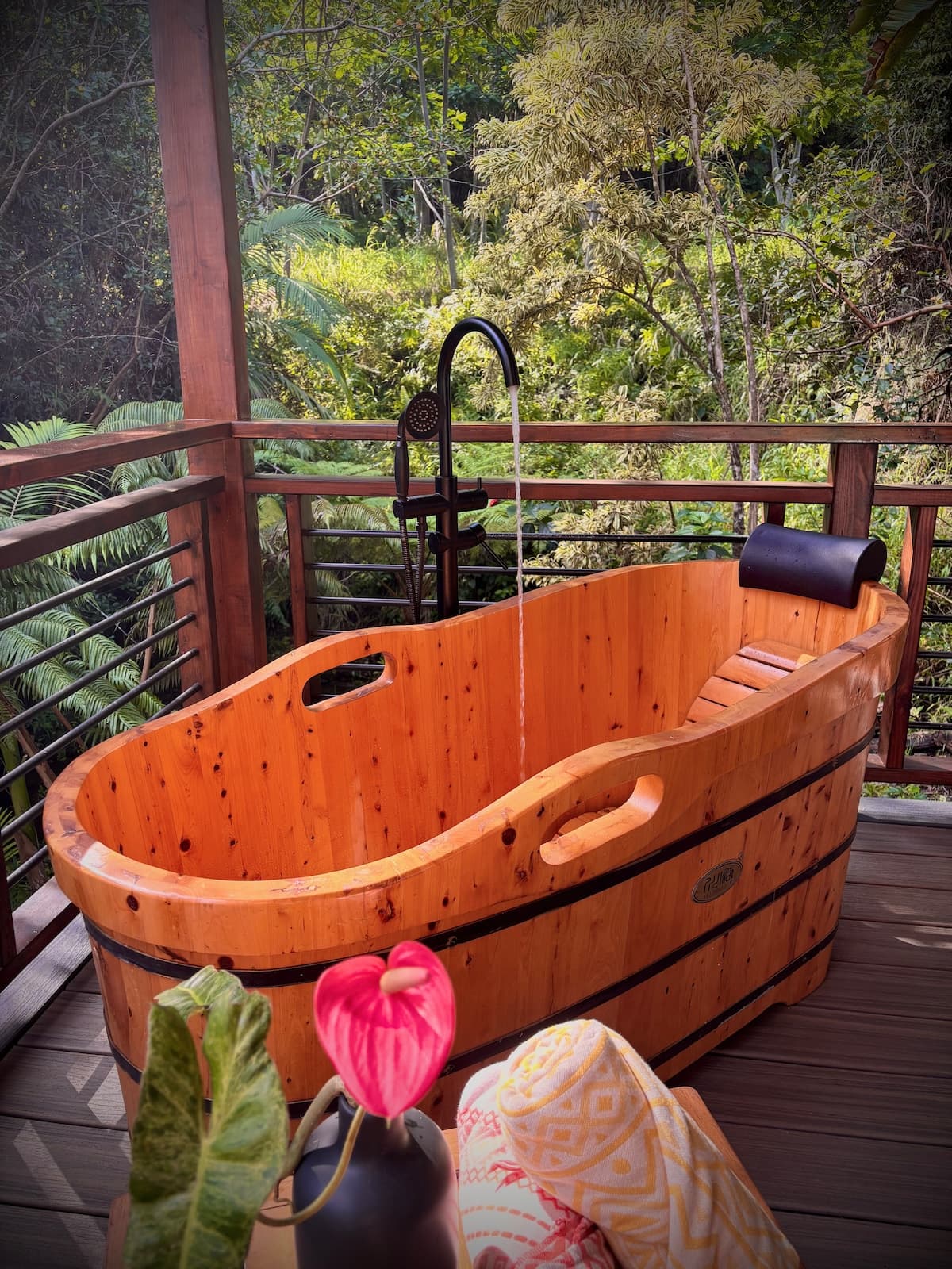 Private Waterfall Escape | Furo Tub/Outdoor Shower - Photo 2