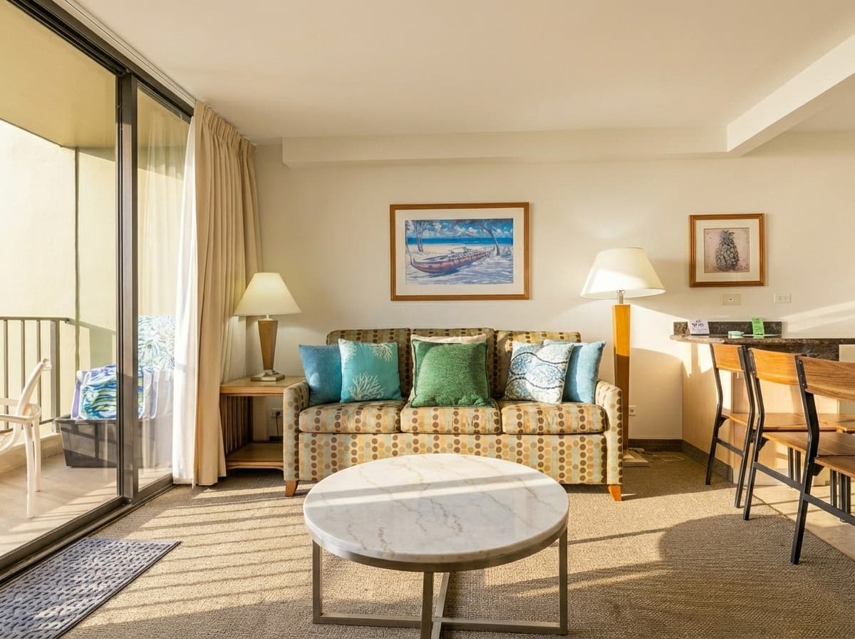Condo in Honolulu · ★4.95 · 1 bedroom · 3 beds · 1 private bath - Photo 2
