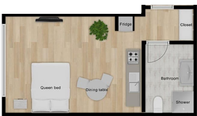 Condo in Honolulu · ★4.94 · 1 bedroom · 1 bed · 1 private bath - Photo 3