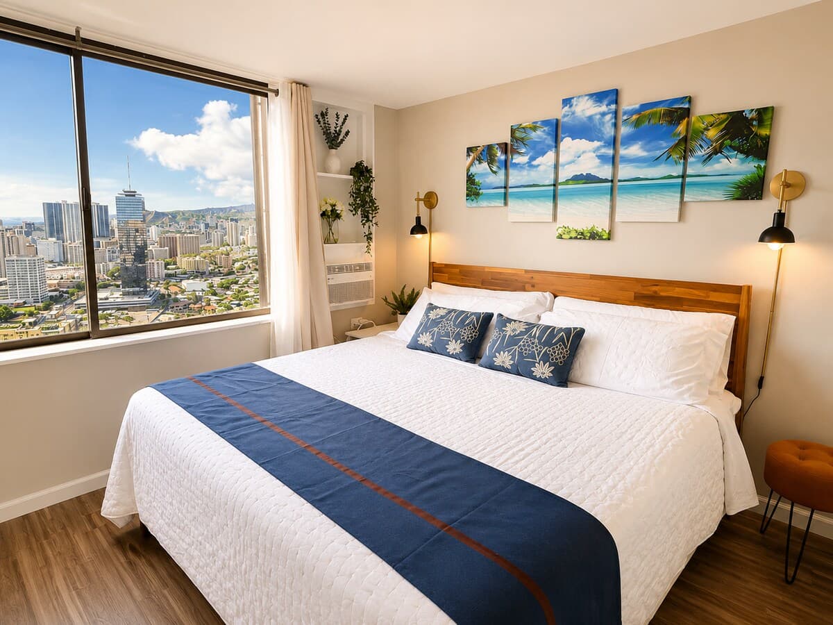 Waikiki 2BR/2BA w/ Ocean View Free Parking - Photo 2