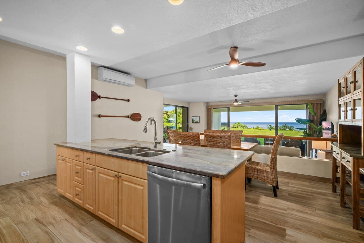 Private serene 2/2 ocean view and AC - Puu Poa 102 - Photo 5