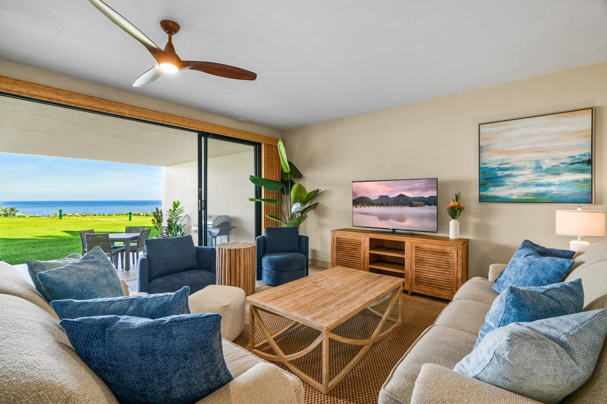 Private serene 2/2 ocean view and AC - Puu Poa 102 - Photo 1