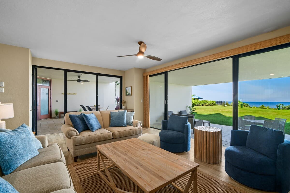 Private serene 2/2 ocean view and AC - Puu Poa 102 - Photo 2