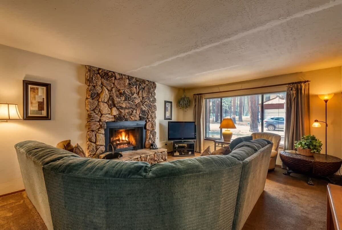 Stone Fireplace Cabin, No Stairs, 2-Car Garage - Photo 2