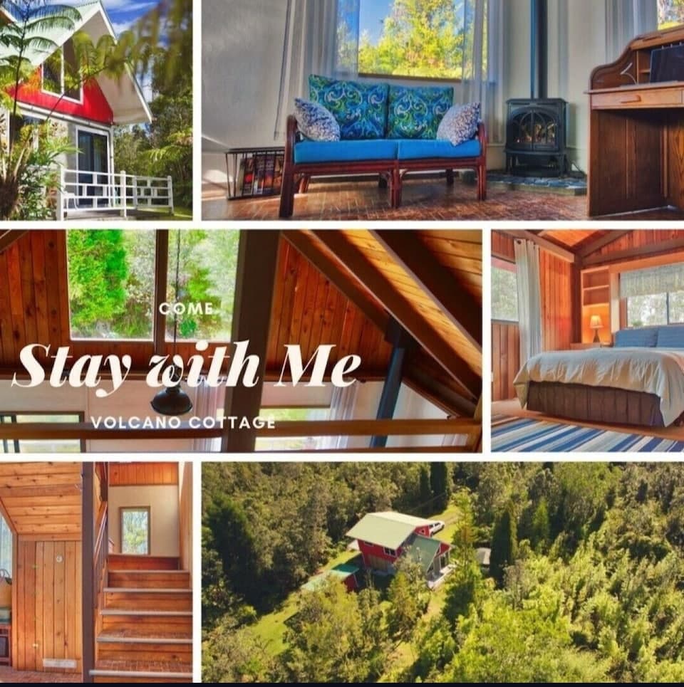 Cabin in Volcano · ★4.84 · 2 bedrooms · 4 beds · 1 bath - Photo 3