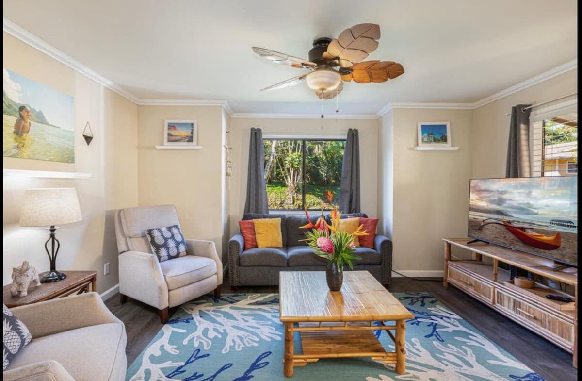 Hidden Gem! A Honu World Close to Hanalei Bay! AC! - Photo 4