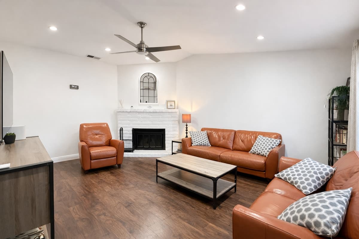 Cozy Home with Pool & Fireplace Near Downtown - Photo 3