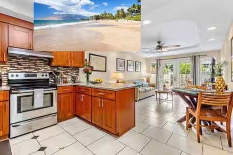 Condo in Kihei · ★4.93 · 1 bedroom · 2 beds · 1 private bath - Photo 3