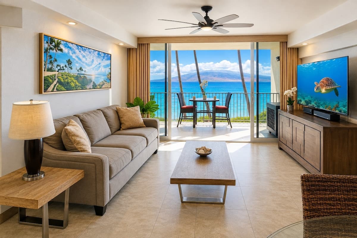 Condo in Kihei · ★4.93 · 1 bedroom · 2 beds · 1 bath - Photo 2