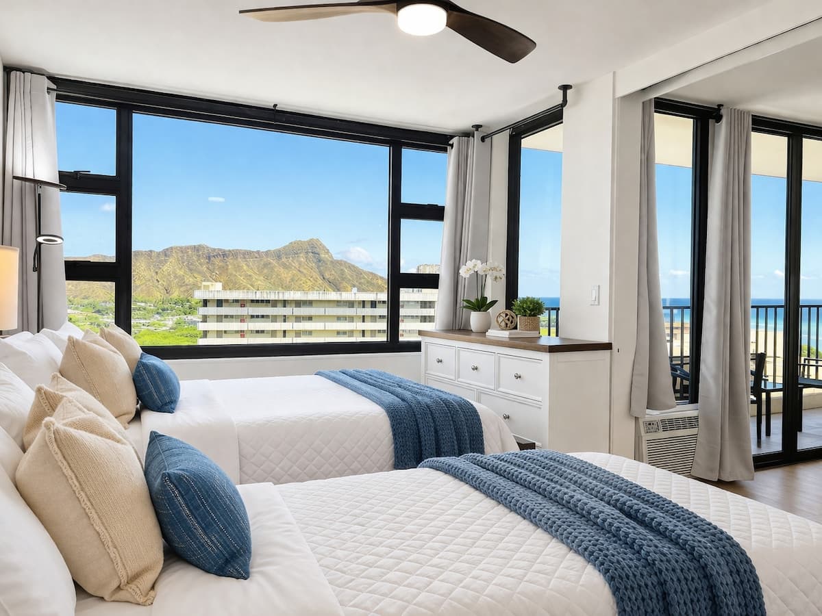 DiamondHead Ocean View Suite |Free Parking| 2Queen - Photo 1