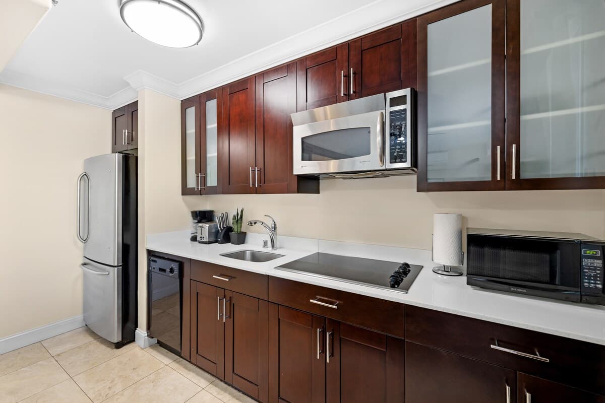 Waikiki Beachwalk | Beach 3 min walk | Kitchen - Photo 5