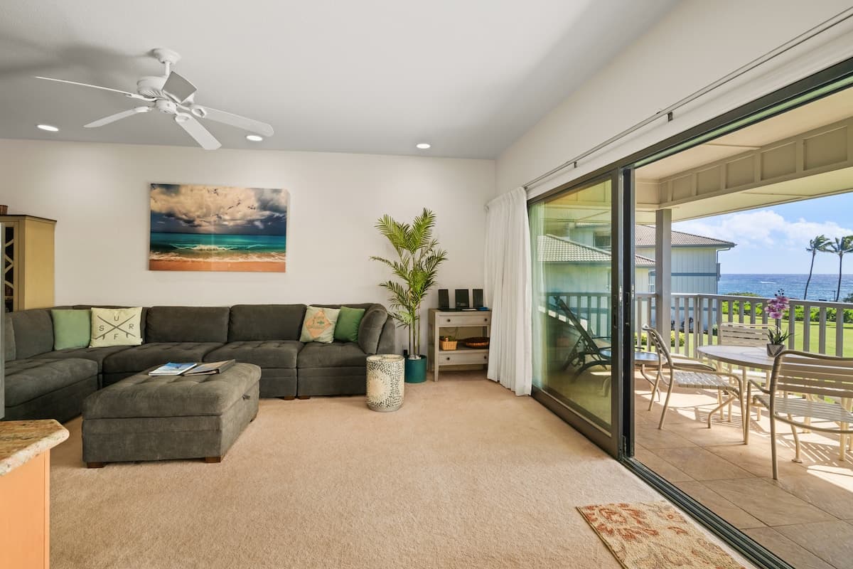Oceanview Steps to Beach AC Poipu Sands 326 - Photo 3