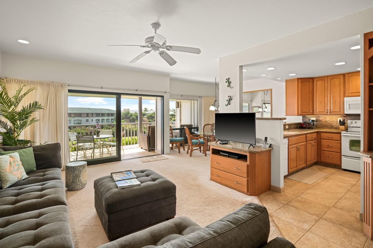 Oceanview Steps to Beach AC Poipu Sands 326 - Photo 1
