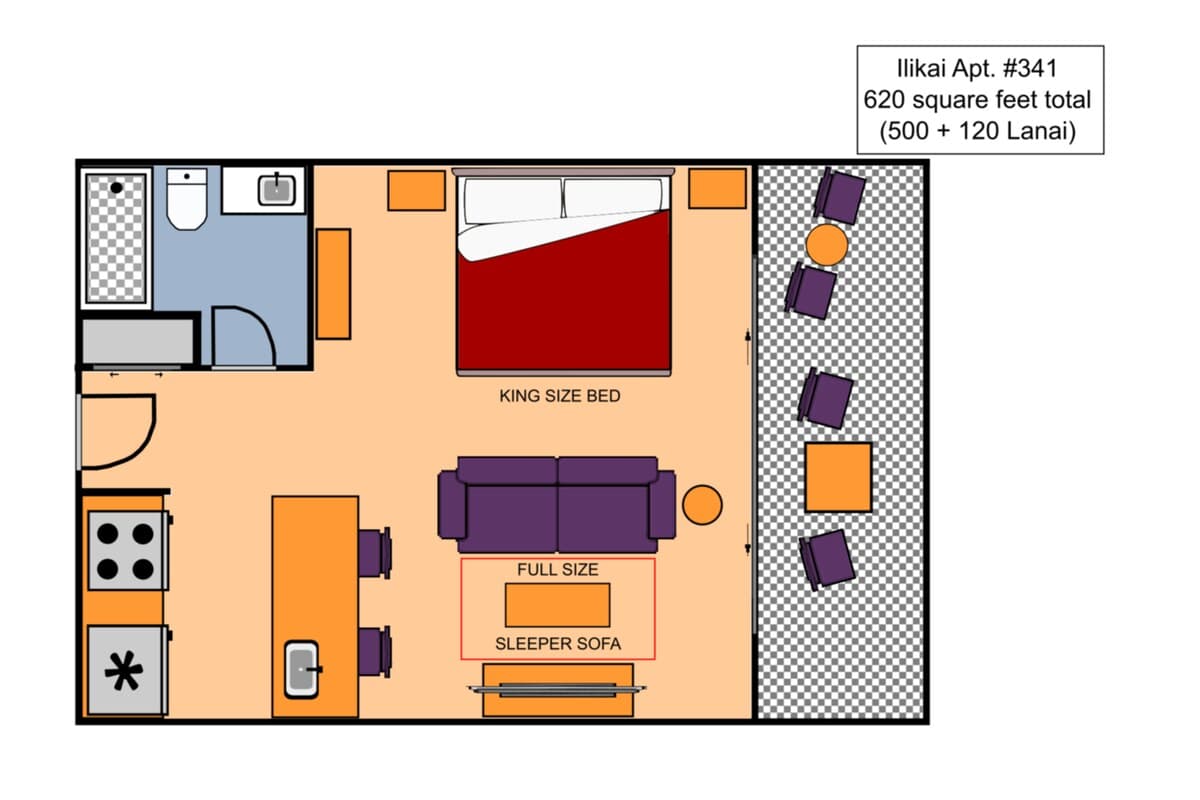 Condo in Honolulu · ★4.61 · 1 bedroom · 2 beds · 1 private bath - Photo 1