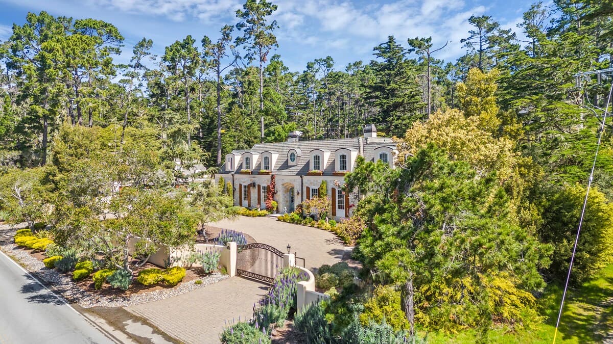 Gated Pebble Beach Estate, 1+ Acre, EV Charging - Photo 1