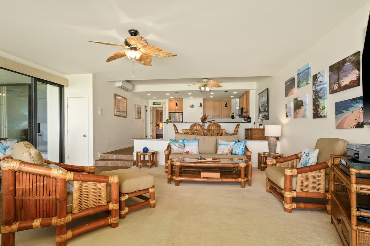 Spacious Ground Floor Puu Poa 103 AC - Photo 2