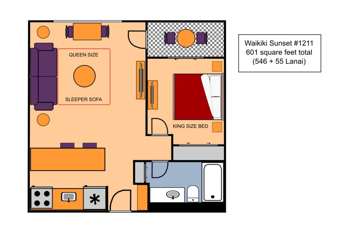 Condo in Honolulu · ★4.8 · 1 bedroom · 2 beds · 1 private bath - Photo 2