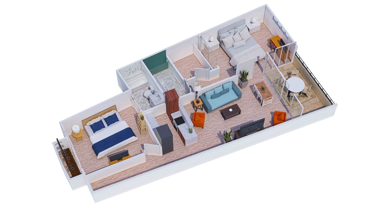Condo in Wailuku · ★4.99 · 2 bedrooms · 3 beds · 2 baths - Photo 2