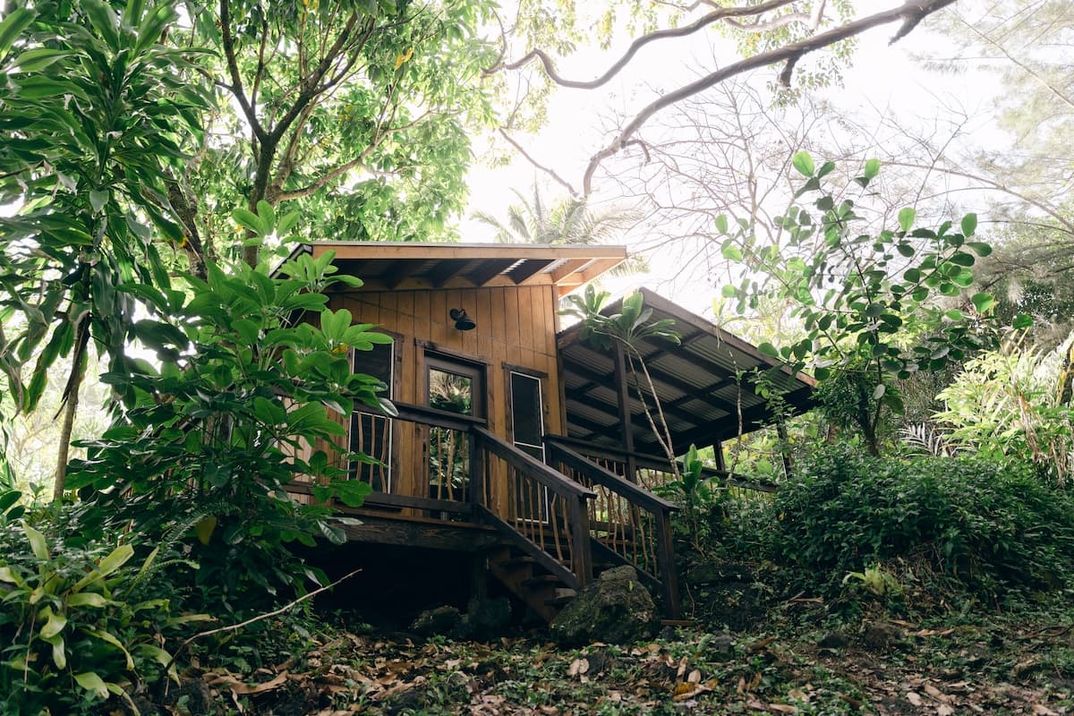 Cabin in Pahoa · ★4.96 · 1 bedroom · 4 beds · 1 private bath - Photo 1