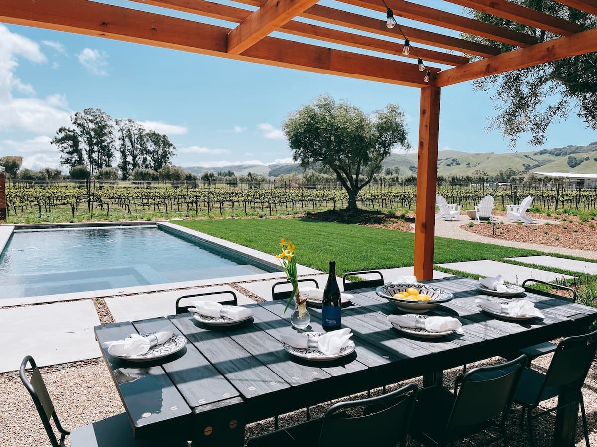 Vineyard Home with Pool, Spa & Carneros Views - Photo 1