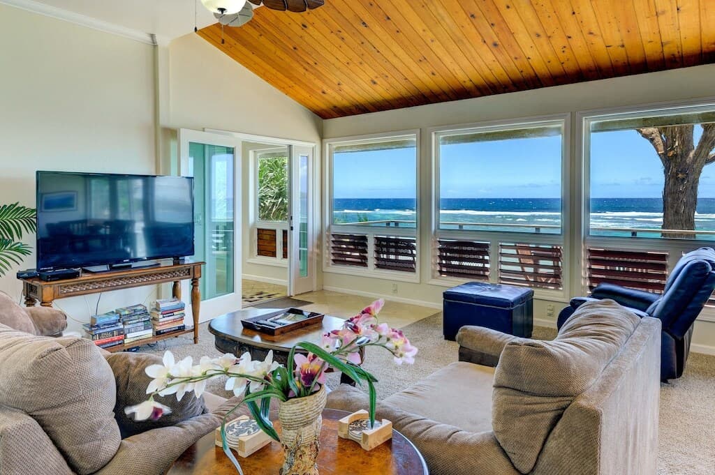 Haena beachfront with panoramic views TVR # 5134 - Photo 2