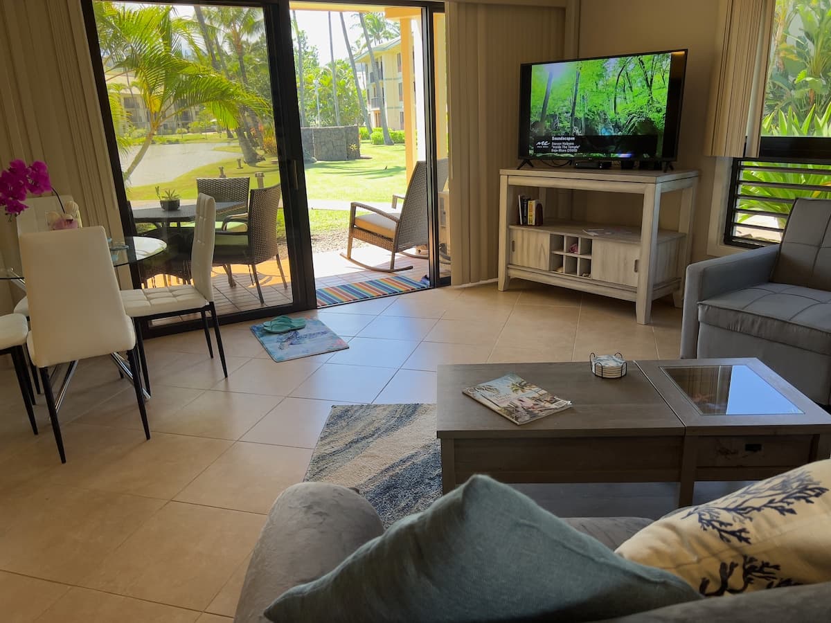 Steps to beach, Kauai Beach Villas E-13, AC, pools - Photo 2