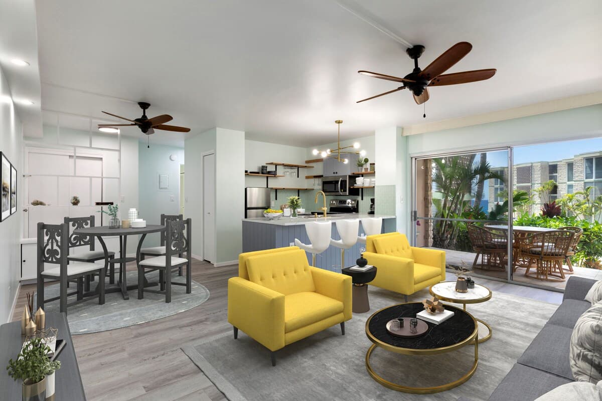 Condo in Kailua-Kona · ★4.78 · 1 bedroom · 2 beds · 1 private bath - Photo 3