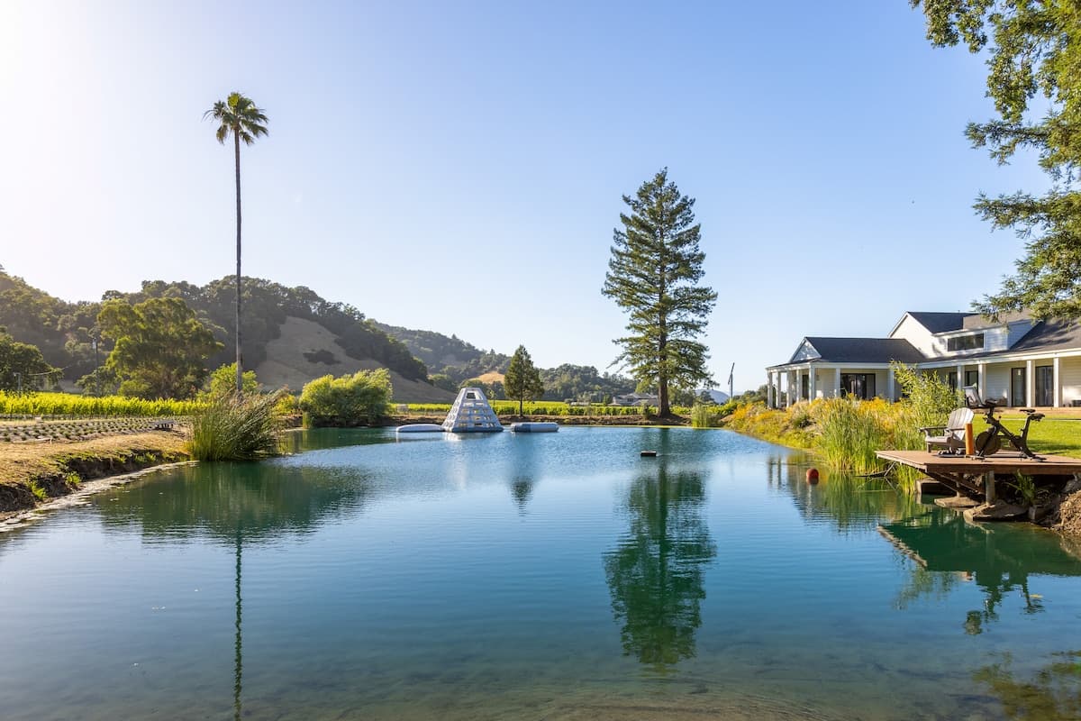 Napa Vineyard Estate with Private Lake & Gym - Photo 5