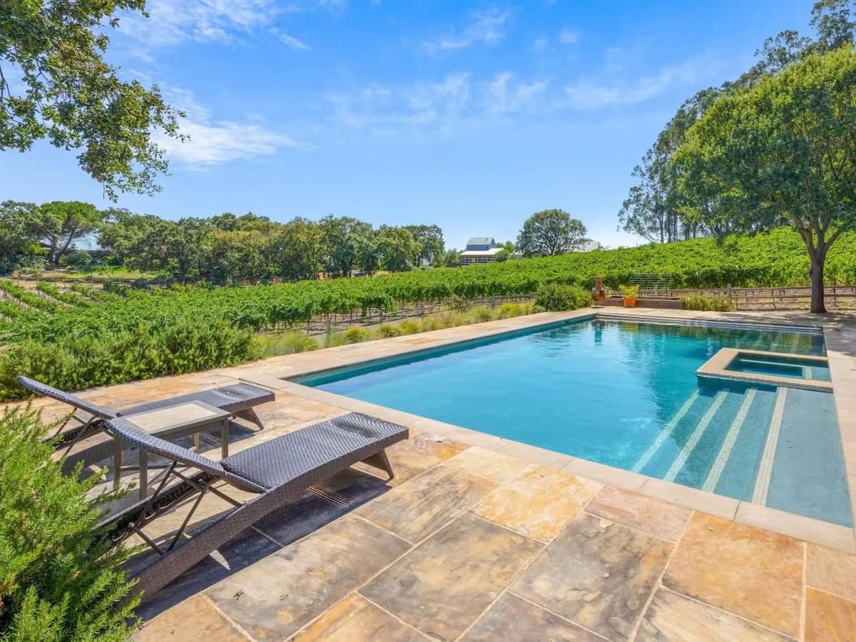 Sonoma Villa with Pool, Hot Tub & Vineyard Views - Photo 2