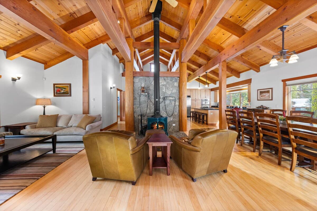 Ski-in Timber Chalet with Hot Tub & Heated Floors - Photo 4