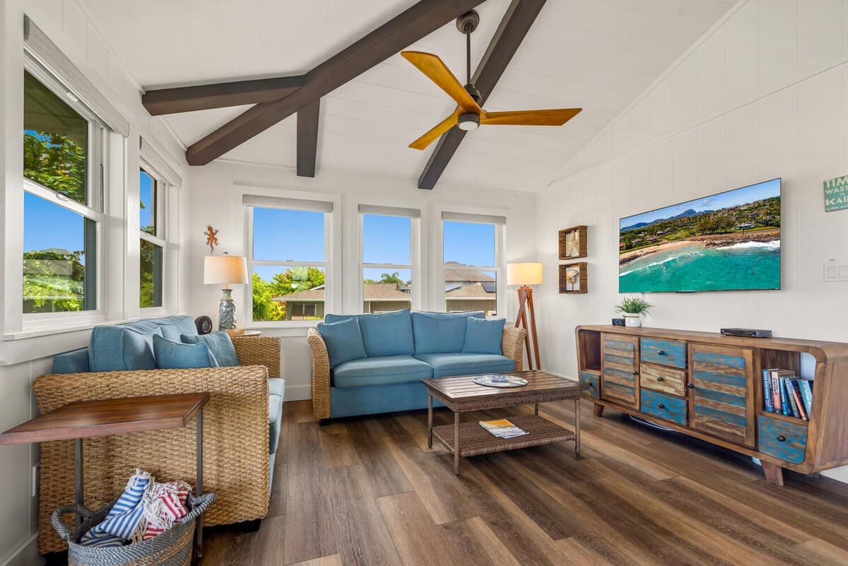 Home in Koloa · ★4.8 · 2 bedrooms · 4 beds · 1 private bath - Photo 3