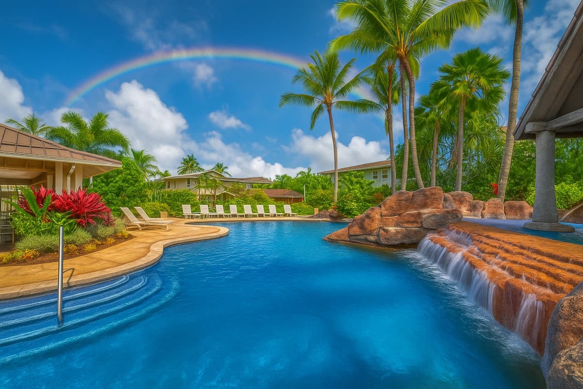 Townhouse in Princeville · ★4.94 · 2 bedrooms · 4 beds · 2.5 shared baths - Photo 3