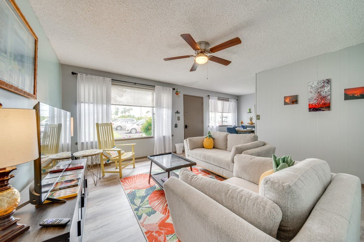 Condo in Hilo · ★4.77 · 2 bedrooms · 3 beds · 1 private bath - Photo 5
