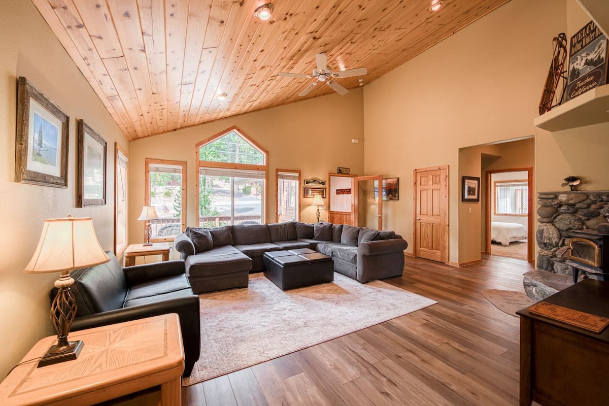 Tahoe Donner Cabin with Pool, Wood Stove & Games - Photo 1