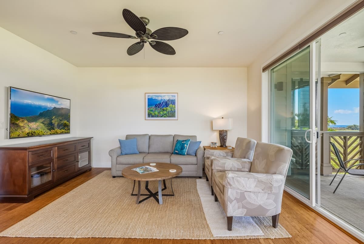 Condo in Koloa · ★5.0 · 3 bedrooms · 5 beds · 2.5 private baths - Photo 2