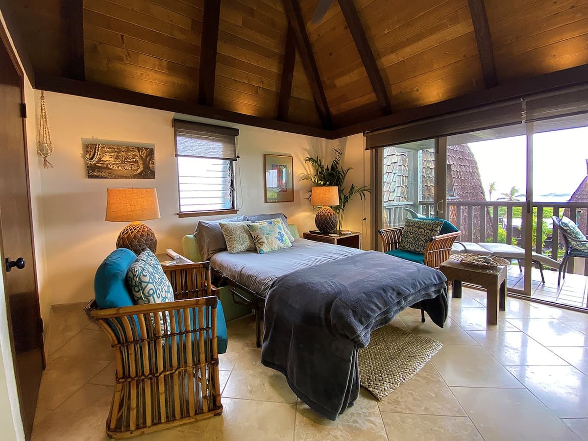 Condo in Pahala · ★4.77 · 1 bedroom · 2 beds · 1 private bath - Photo 5