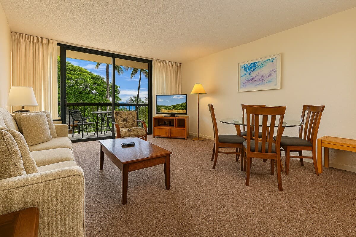 Condo in Kihei · ★4.36 · 1 bedroom · 2 beds · 1 shared bath - Photo 2