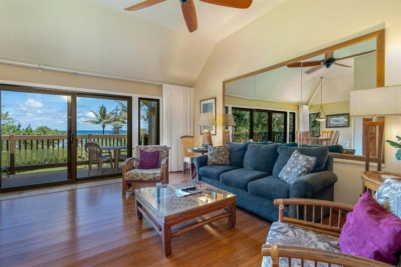 Ocean-view lanai at Kaha Lani Resort - Photo 2