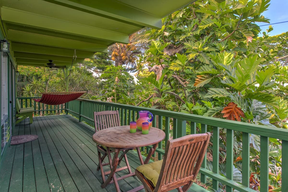 Home in Pahoa · ★4.44 · 1 bedroom · 4 beds · 1.5 private baths - Photo 1