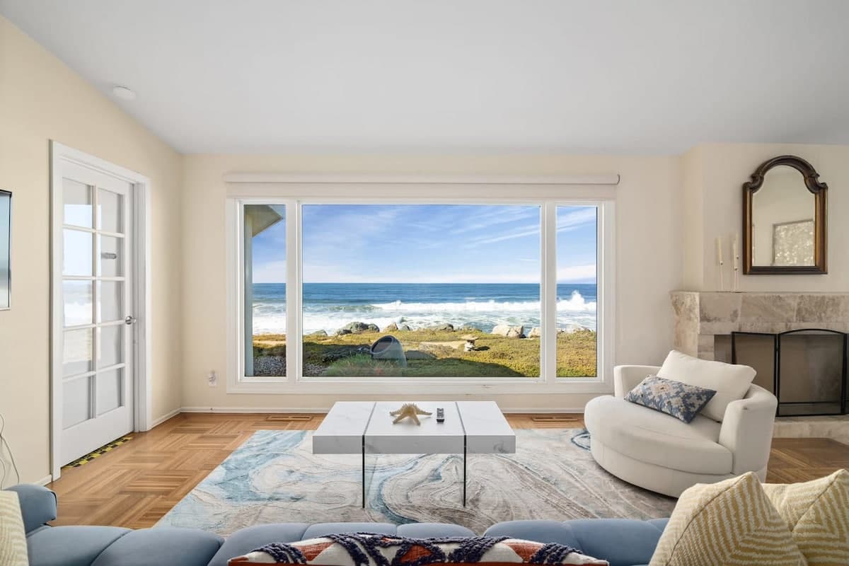 Oceanfront Whale Watching Home, Beach Walk - Photo 1
